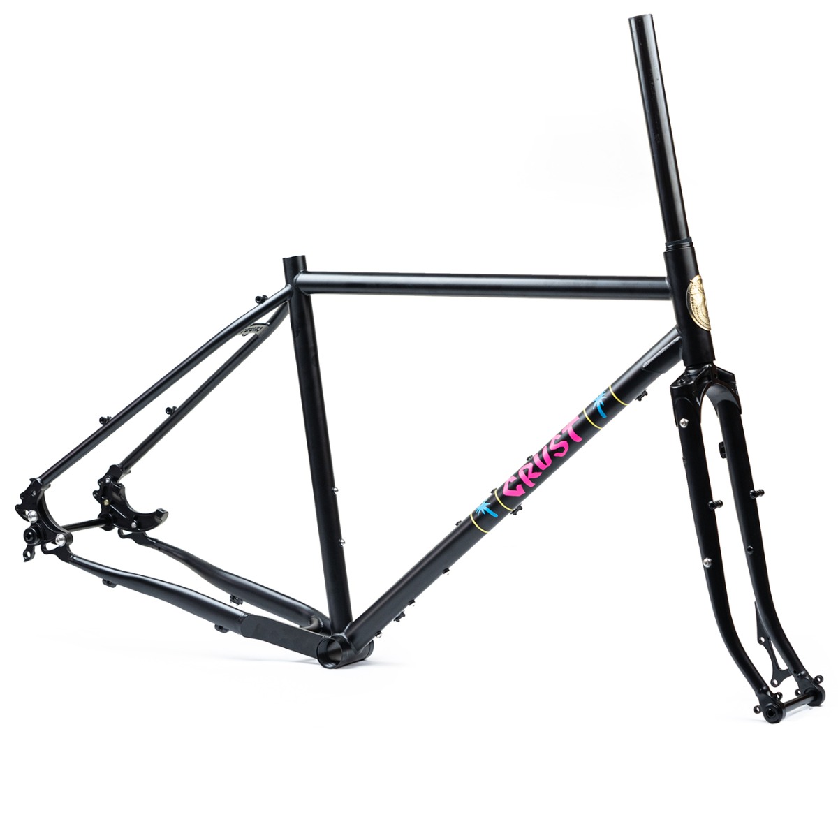*CRUST BIKES* evasion frame (matte black)