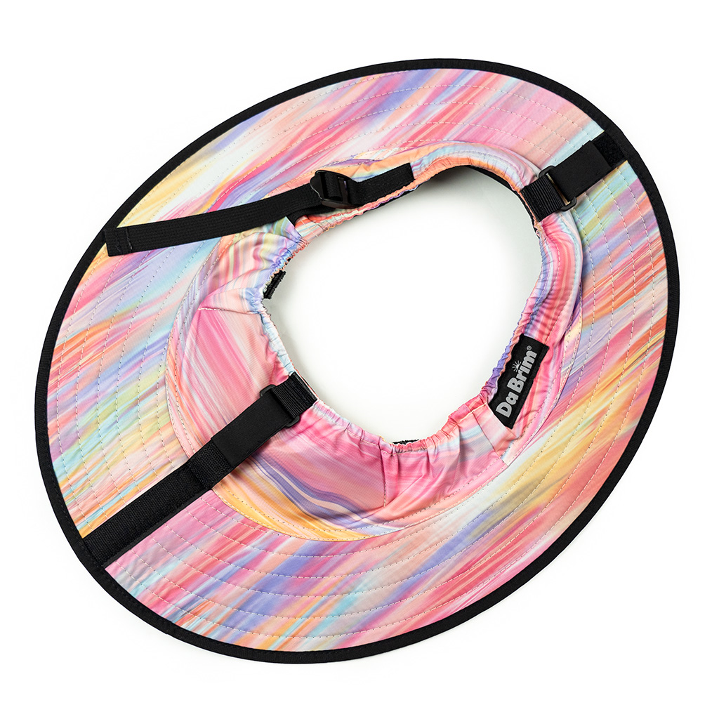*BL SELECT* Da Brim cycling sporty helmet visor (pastel ribbons)
