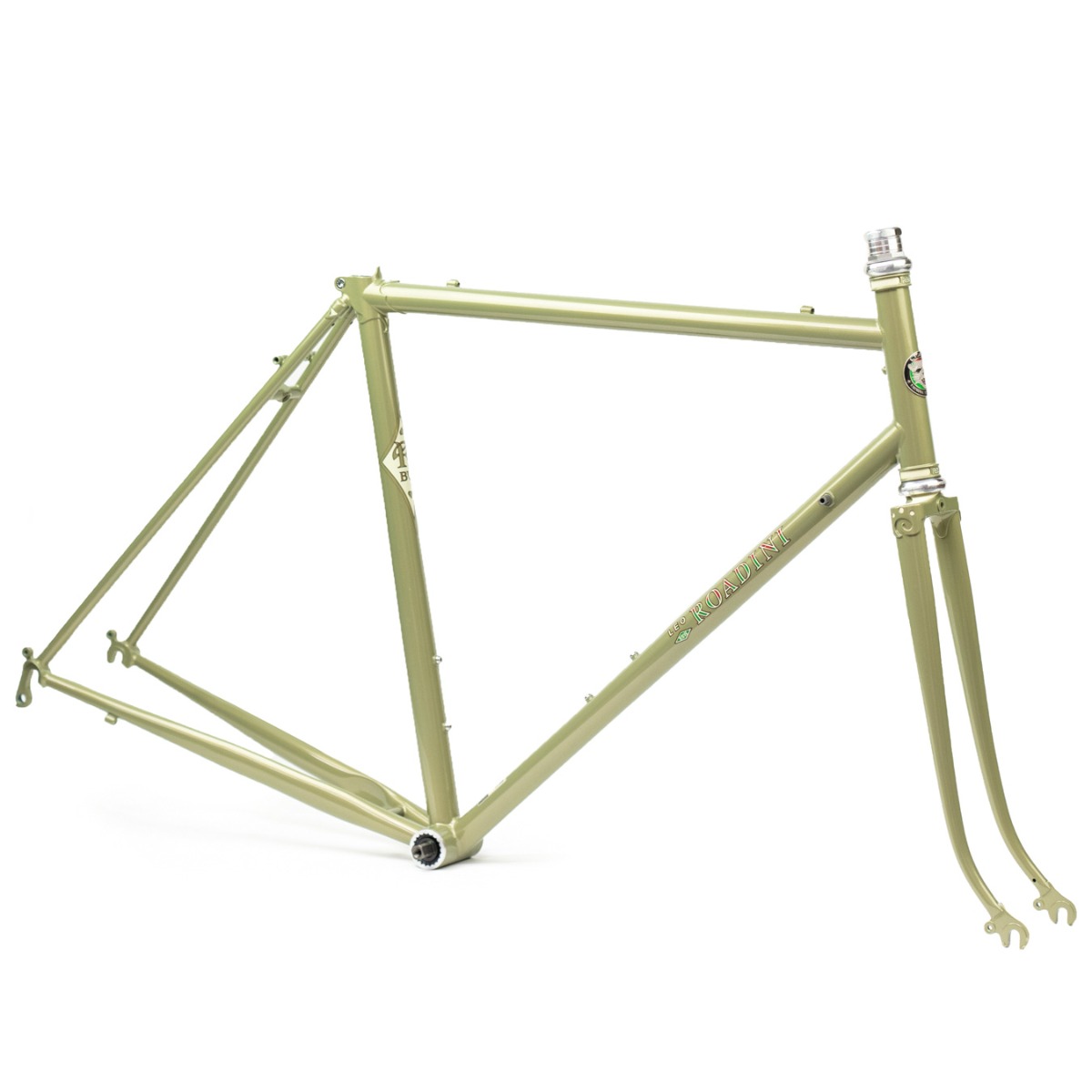 *RIVENDELL* roadini frame set (sergio green)