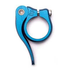 SEAT CLAMPS, SEAT POST COLLARS - FRAMES, COMPONENTS - BLUE SEAT CLAMPS, SEAT POST COLLARS - FRAMES, COMPONENTS - BLUE