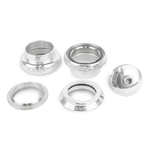 CHRIS KING* nothreadset 1 1/8 inch (silver) - BLUE LUG