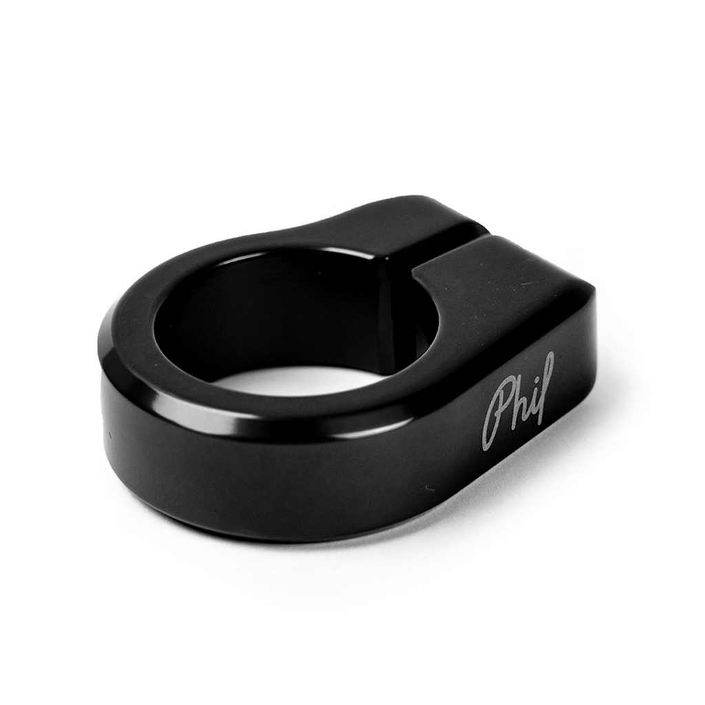 *PHILWOOD* seat post collar (black)