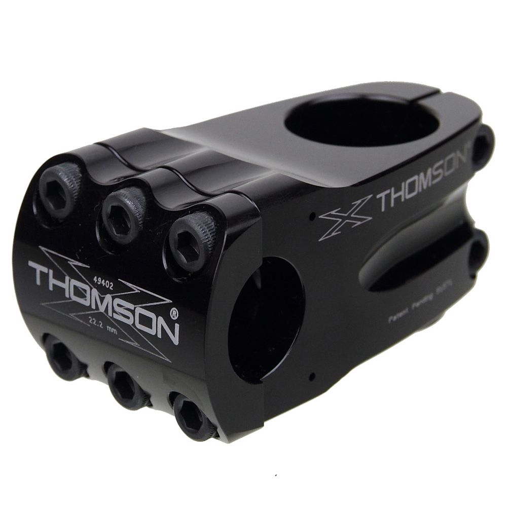 *THOMSON* bmx stem (22.2mm/0°/black)