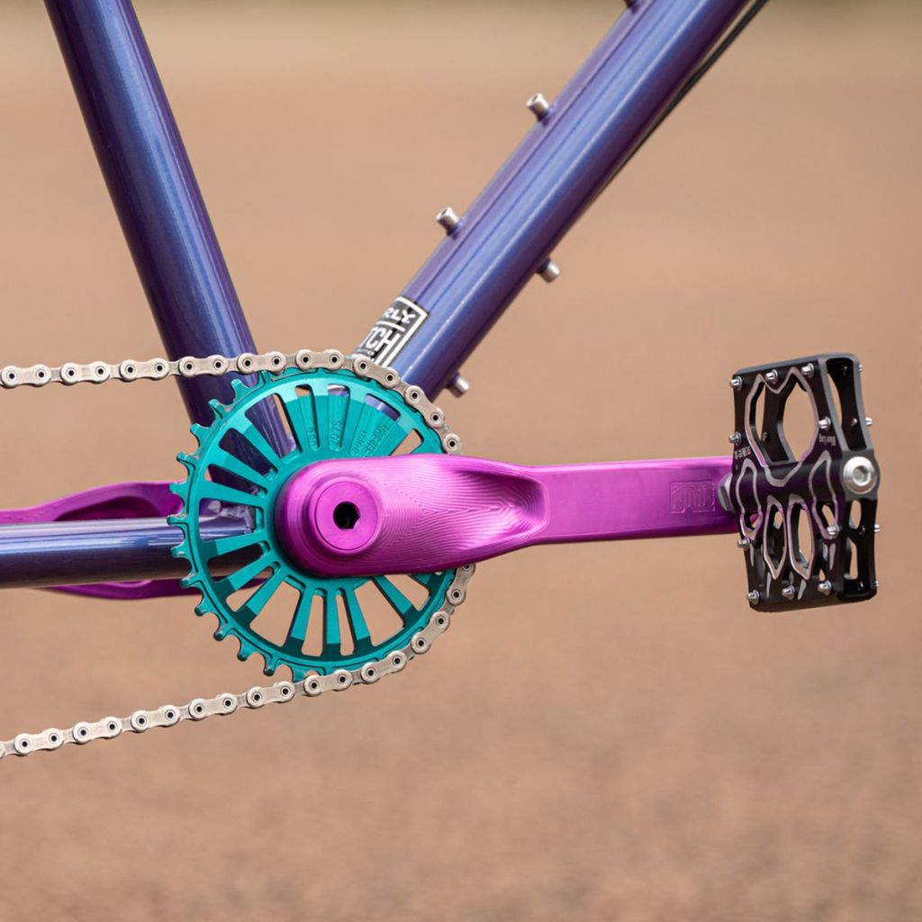 IGNITE COMPONENTS catalyst crank purple
