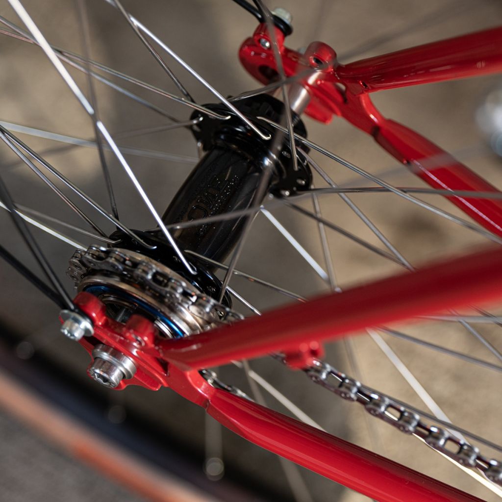 WHITE INDUSTRIES* eno eccentric hub (silver) - BLUE LUG