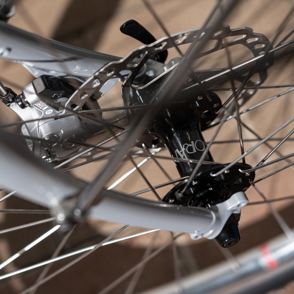 VELO ORANGE* disc hub front (black) - BLUE LUG GLOBAL ONLINE