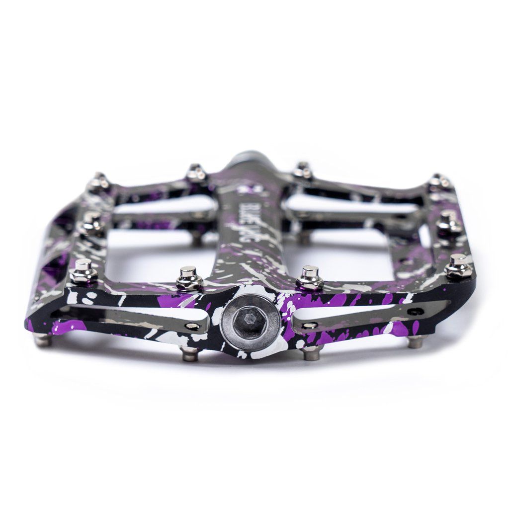 Purple bike pedals online