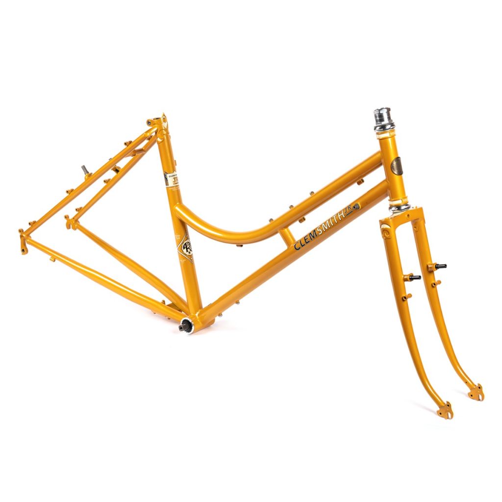 RIVENDELL* clem smith Jr. frame set (dark gold/L-style RIVENDELL* clem smith Jr. frame set (dark gold/L-style