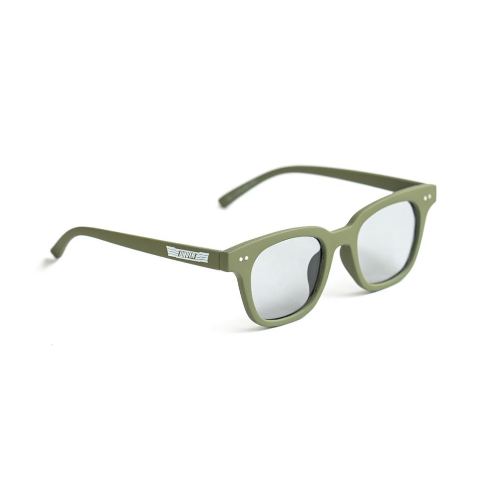 UNVER×SUNKAK* type2 sunglasses (kahki/light smoke) - BLUE LUG 