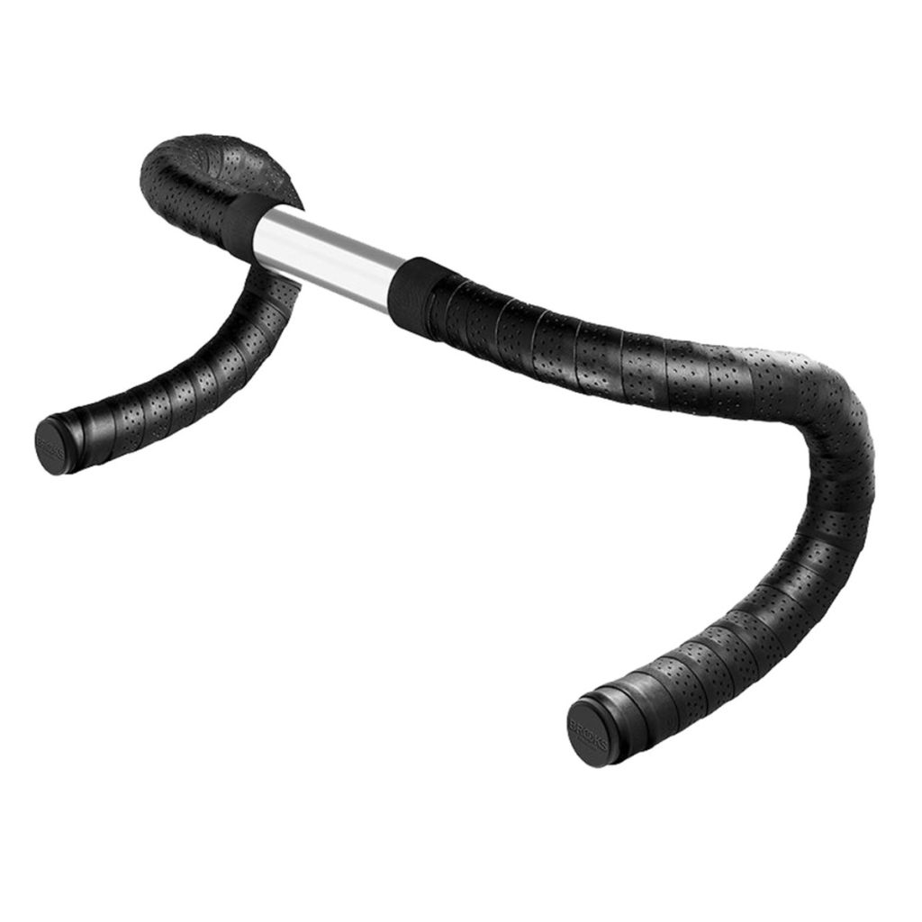 BROOKS* leather bartape (black) - BLUE LUG ONLINE STORE