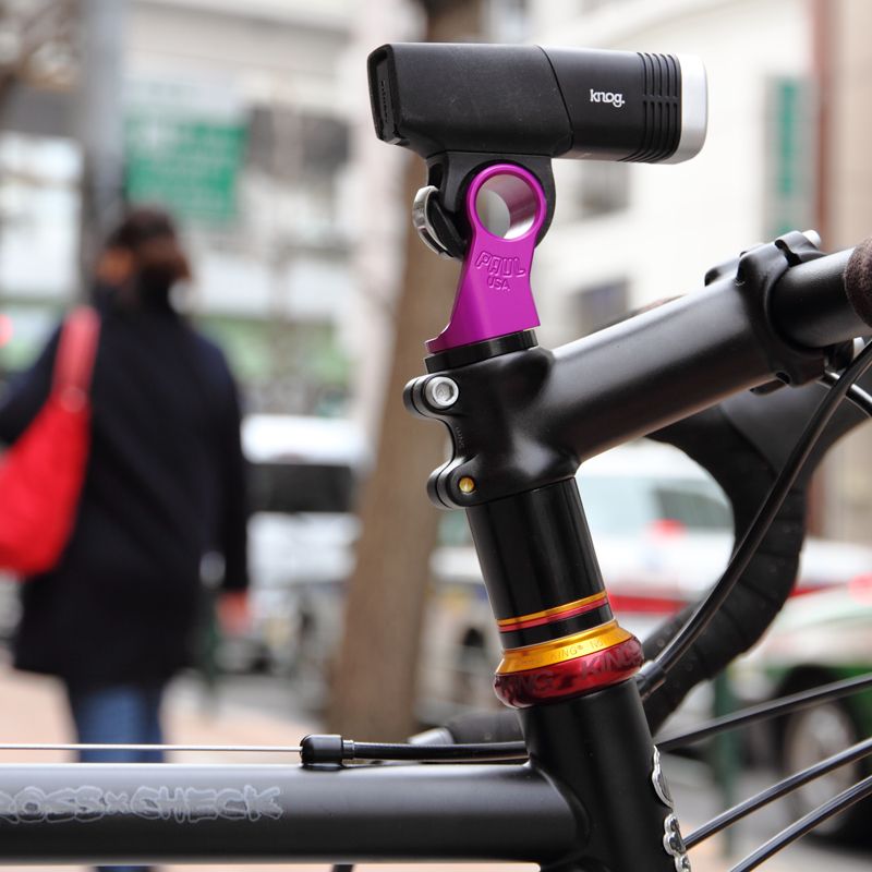 Road Bike Bicycle Stem Caps STEM CAP CLOCK, 36mm, PINK Stem