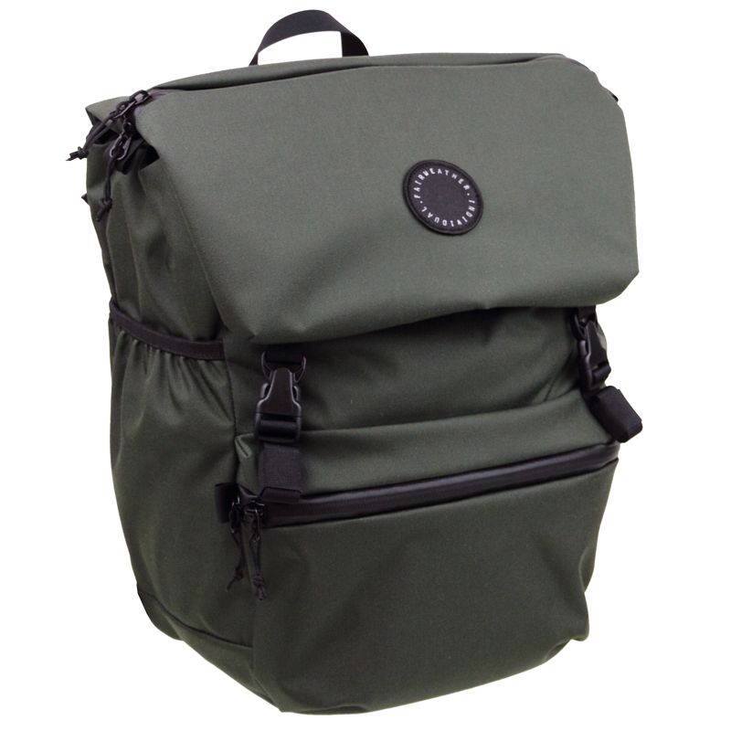 *FAIRWEATHER* flaptop pannier (olive) - BLUE LUG GLOBAL 