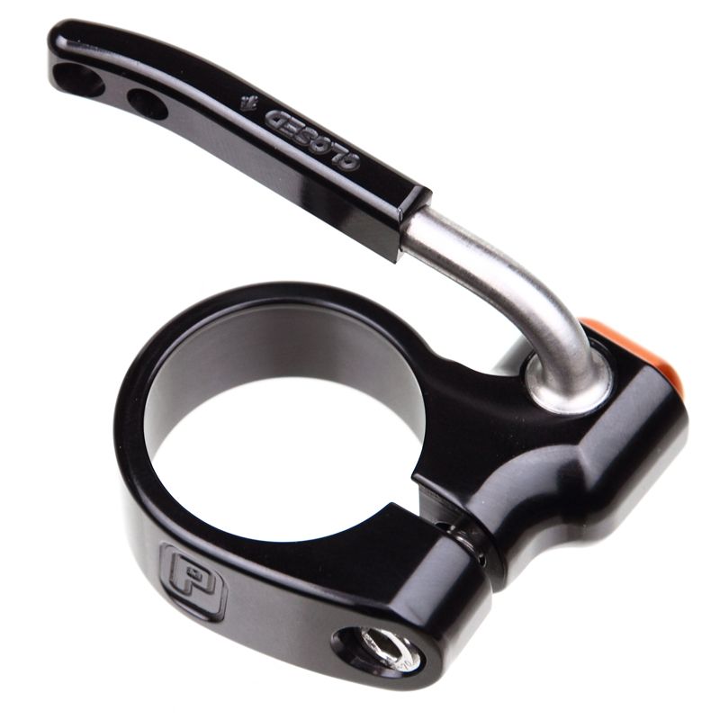 PAUL* quick release seatpost collar (black/orange) - BLUE LUG