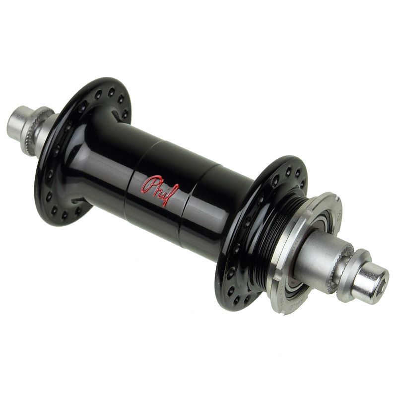 Phil Wood High Flange Front Track Hub, 32h Silver - Cycle Technique