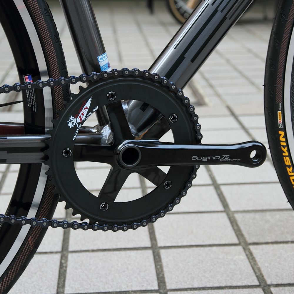 *SUGINO* sugino75 DD2 crankset (black)