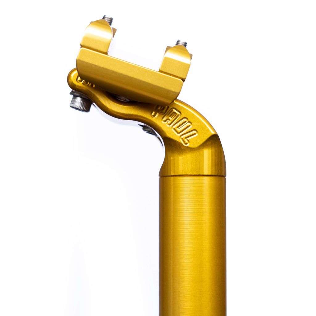 *PAUL* tall and handsome seatpost (gold)