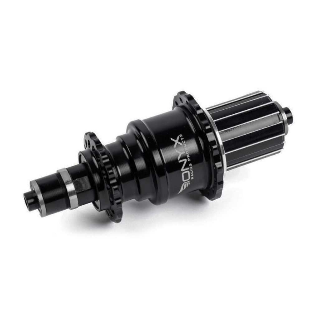 ONYX RACING PRODUCTS* vesper road hub rear (black) - BLUE LUG 