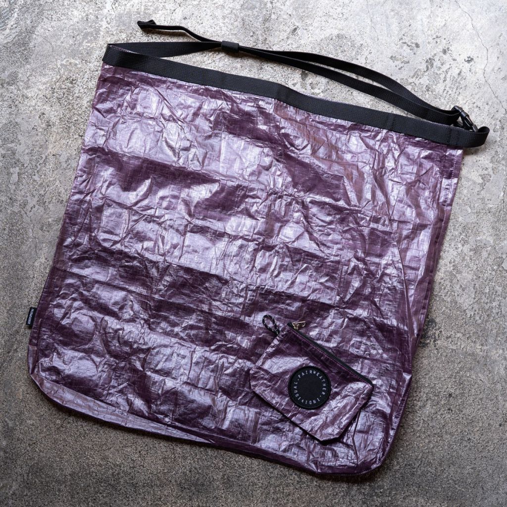 FAIRWEATHER* packable sacoche (dyneema purple) - BLUE LUG GLOBAL