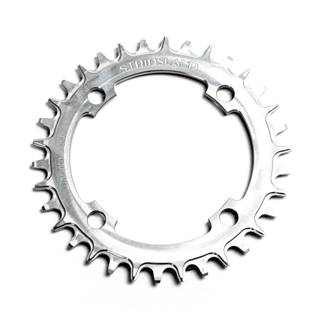 *STRIDSLAND* narrow wide chainring (silver)