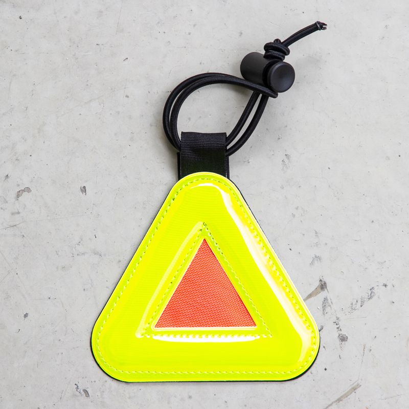 *BLUE LUG* triangle reflector (yellow)