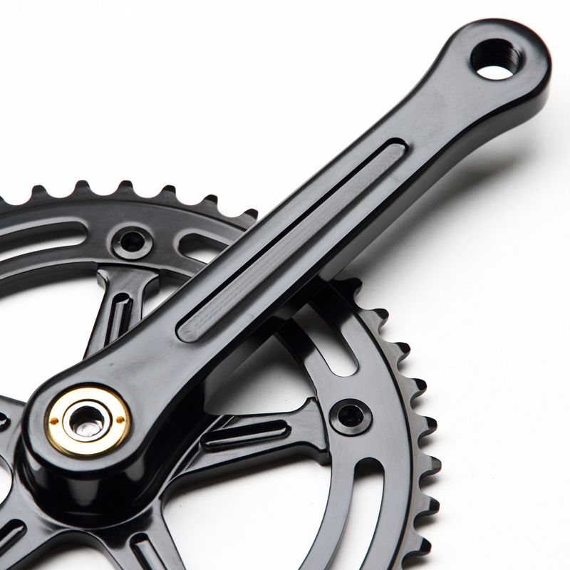 BLUE LUG* RMC track crank set (all black) - BLUE LUG GLOBAL