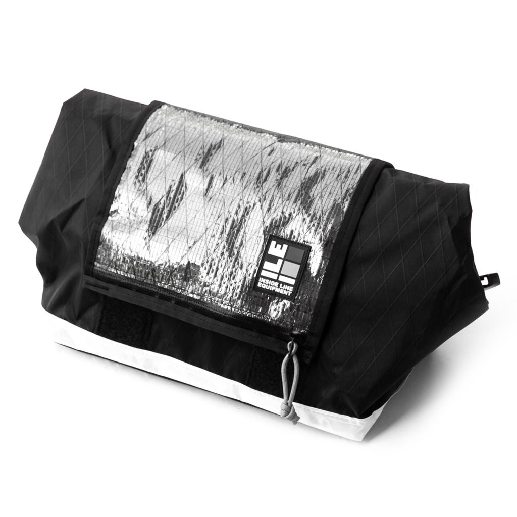 MASH* ILE × MASH rack bag (x-pac black/clear) - BLUE LUG GLOBAL