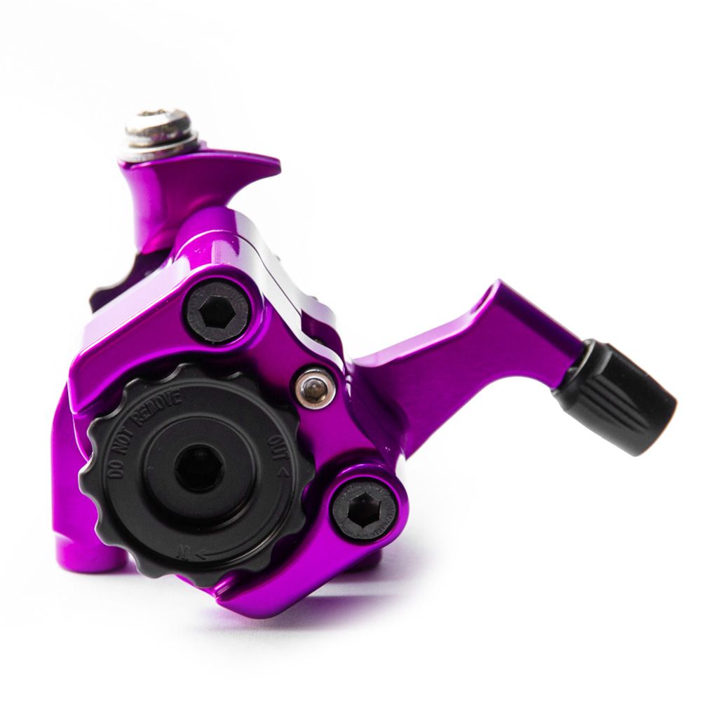 *PAUL* klamper flat mount disc calliper (purple/black)