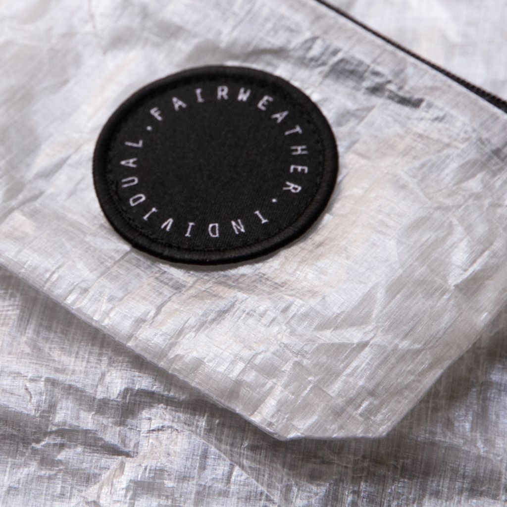 *FAIRWEATHER* packable sacoche (dyneema gray)