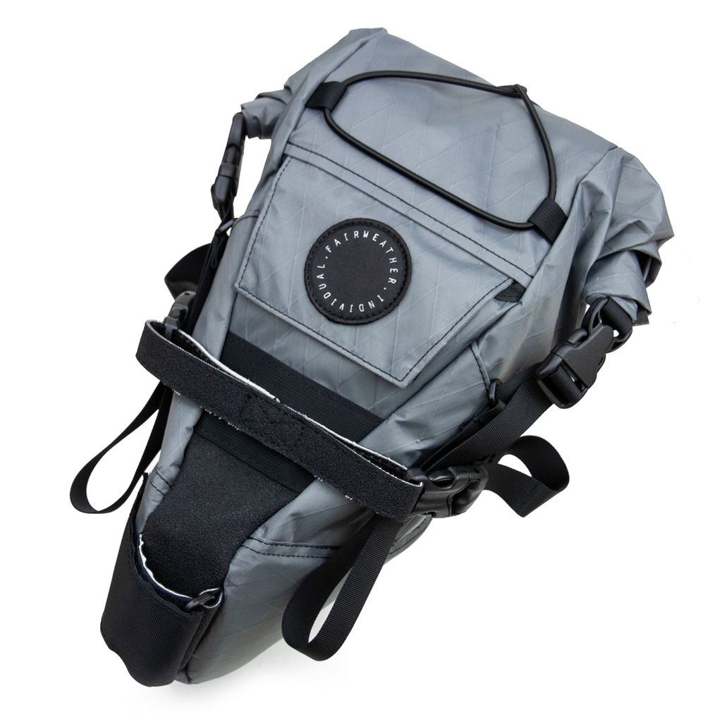 *FAIRWEATHER* seat bag (x-pac gray)