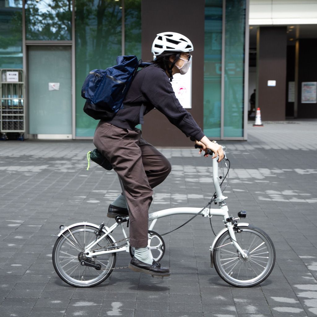 FAIRWEATHER* mini velo carry bag (navy) - BLUE LUG GLOBAL ONLINE STORE