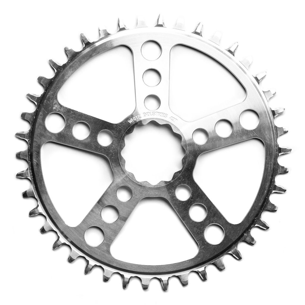 WHITE INDUSTRIES* MR30 chainring (silver) - BLUE LUG GLOBAL