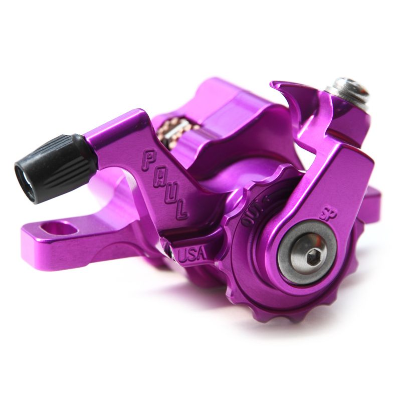 *PAUL* klamper post mount disc calliper (all purple)