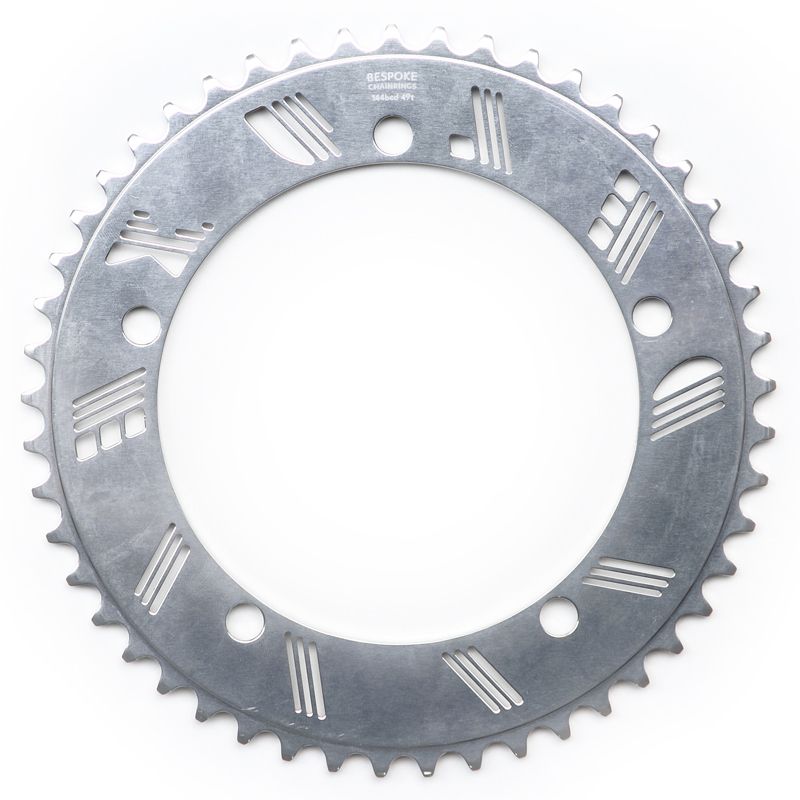 *DELUXE CYCLES* chainring (silver) - BLUE LUG GLOBAL