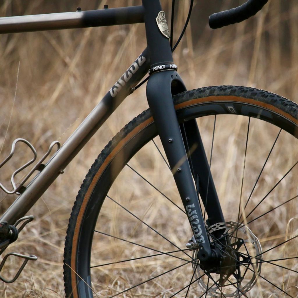 WILDE* waypoint carbon fork (tapered steerer) - BLUE LUG