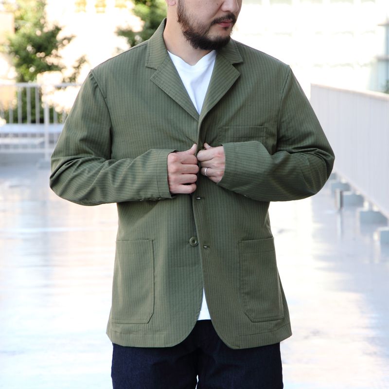 *SWRVE* cordura combat wool blazer (olive)