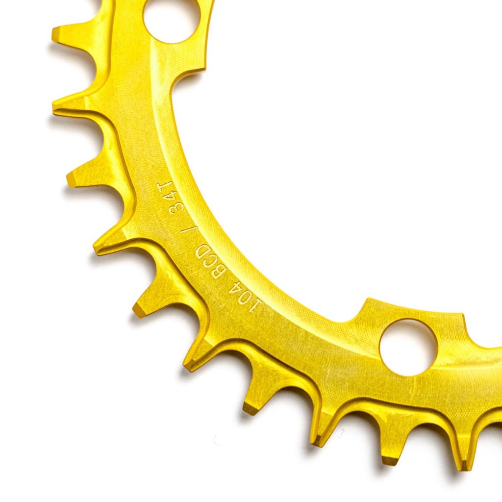 STRIDSLAND* narrow wide chainring (gold) - BLUE LUG GLOBAL