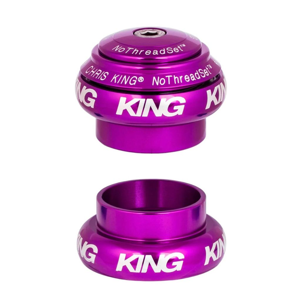 売れ筋ランキングも掲載中！ CHRIS LUG BLUE - violet) (3d inch 1/8 1 nothreadset KING* ヘッドパーツ
