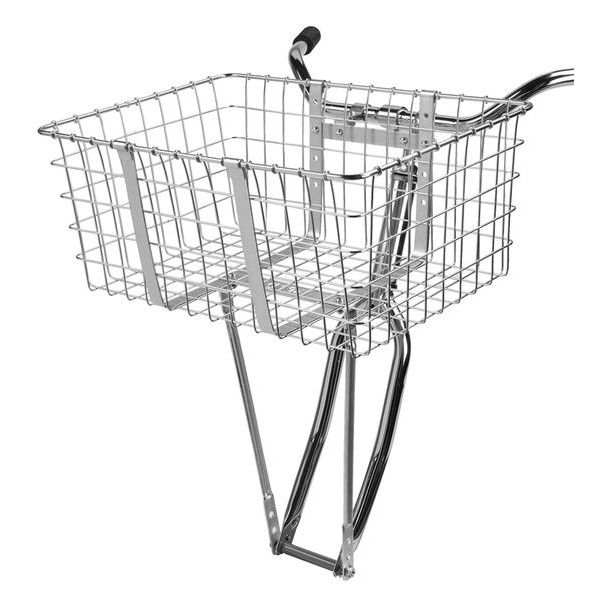 *WALD* giant delivery basket (silver)