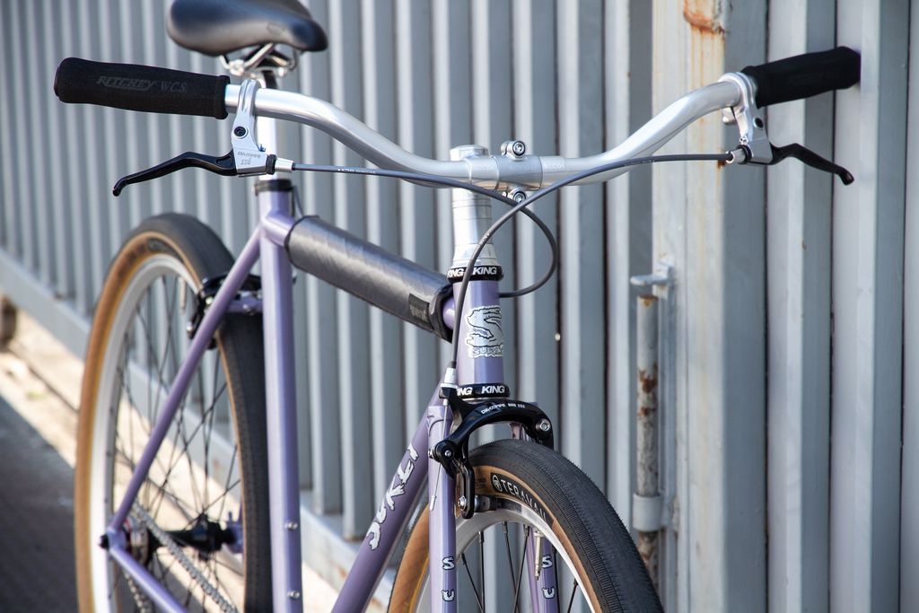 Dia-Compe SS6 Old School MTB Brake Lever Set (L+R), Black X - Foto 4