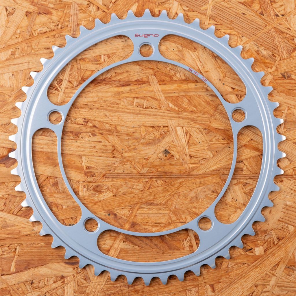 SUGINO* mc144 chainring (silver) - BLUE LUG GLOBAL ONLINE STORE