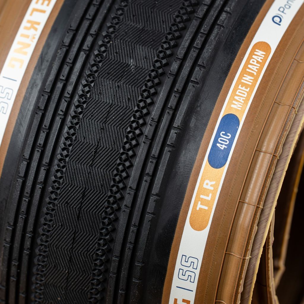 PANARACER* new gravel king SS 700c (black/brown) - BLUE LUG