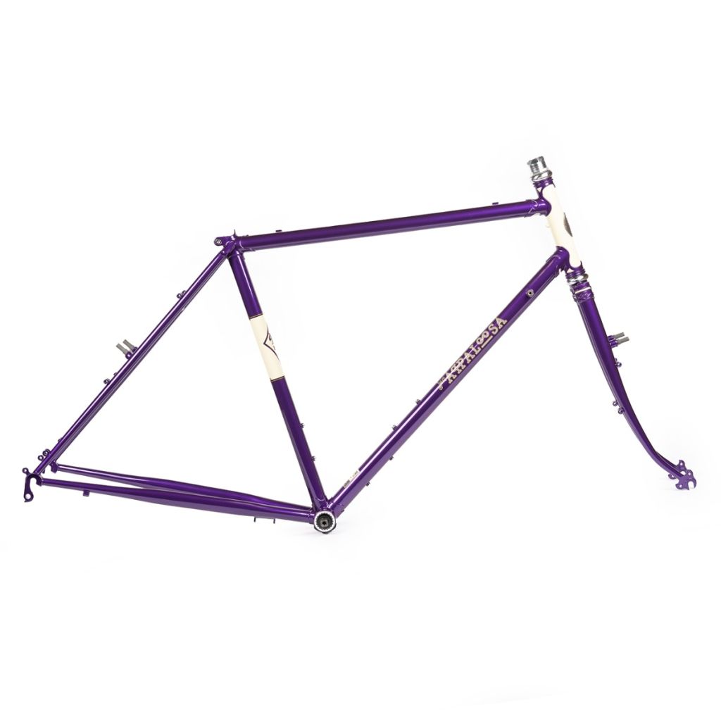 *RIVENDELL* joe appaloosa 2024 frame set (ana purple)