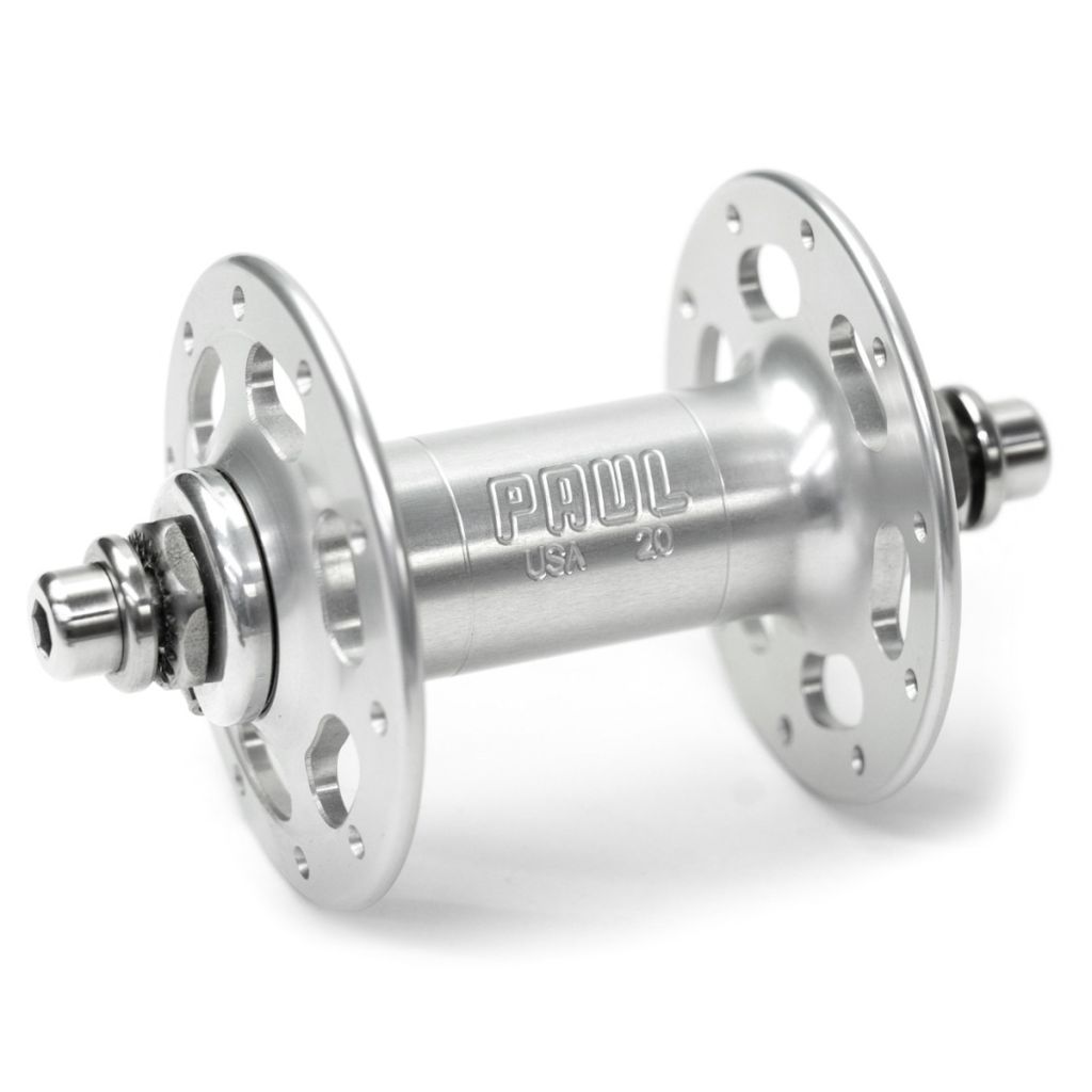*PAUL* front track hub (silver)