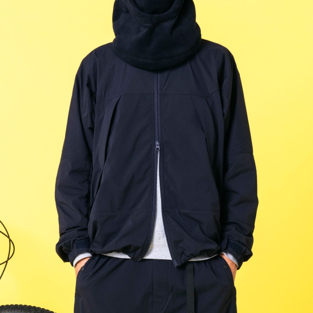 【大特価!!】 WILD THINGS×BLUE LUG* bike shell jacket (navy) - BLUE LUG ジャケット・アウター
