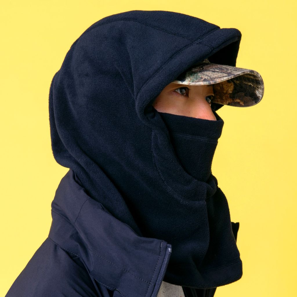 *WILD THINGS×BLUE LUG* storm hoodie (navy)