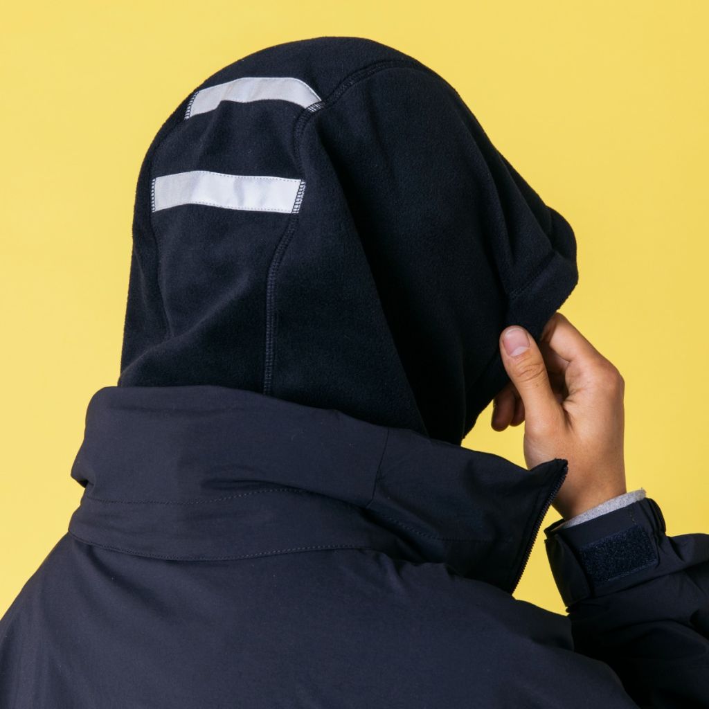 *WILD THINGS×BLUE LUG* storm hoodie (navy)