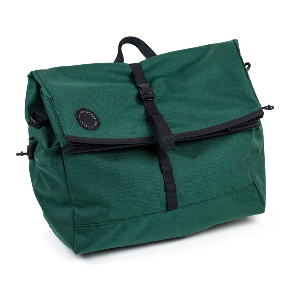 FAIRWEATHER* brompton bag (forest green) - BLUE LUG GLOBAL