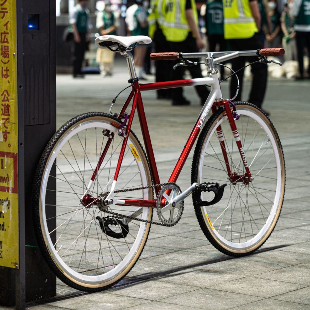 *MASH* steel frame set (red/white)