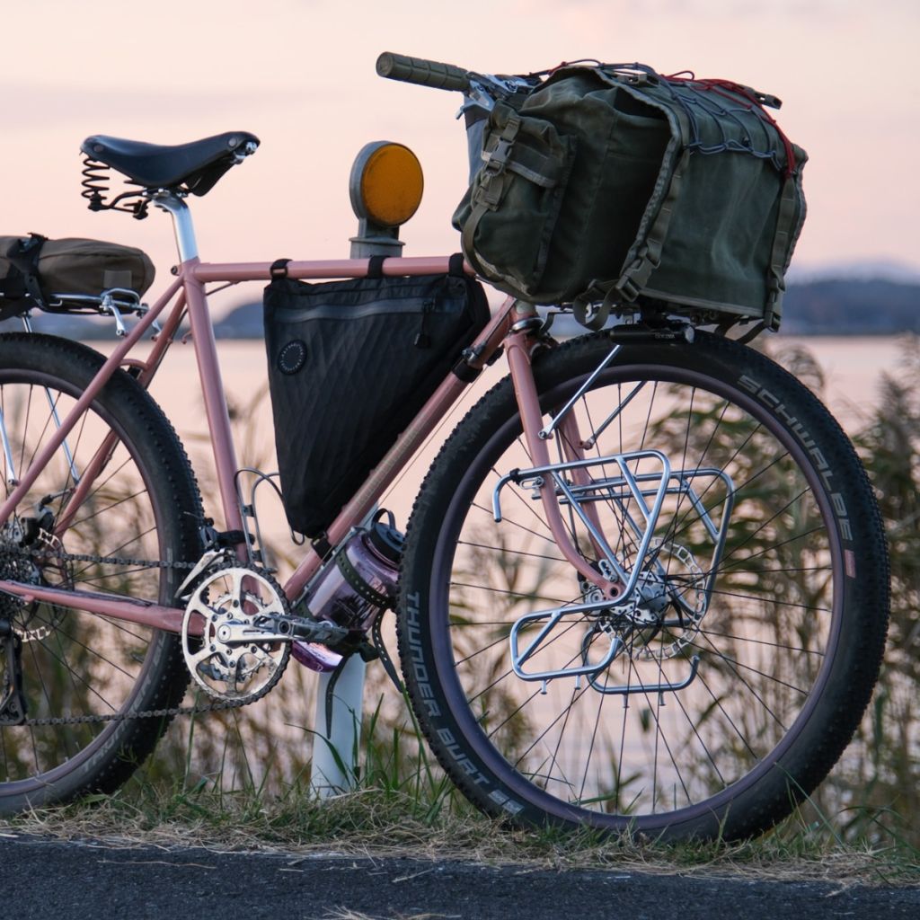 *RON'S BIKES* fabio's chest (wax cordura olive/L)