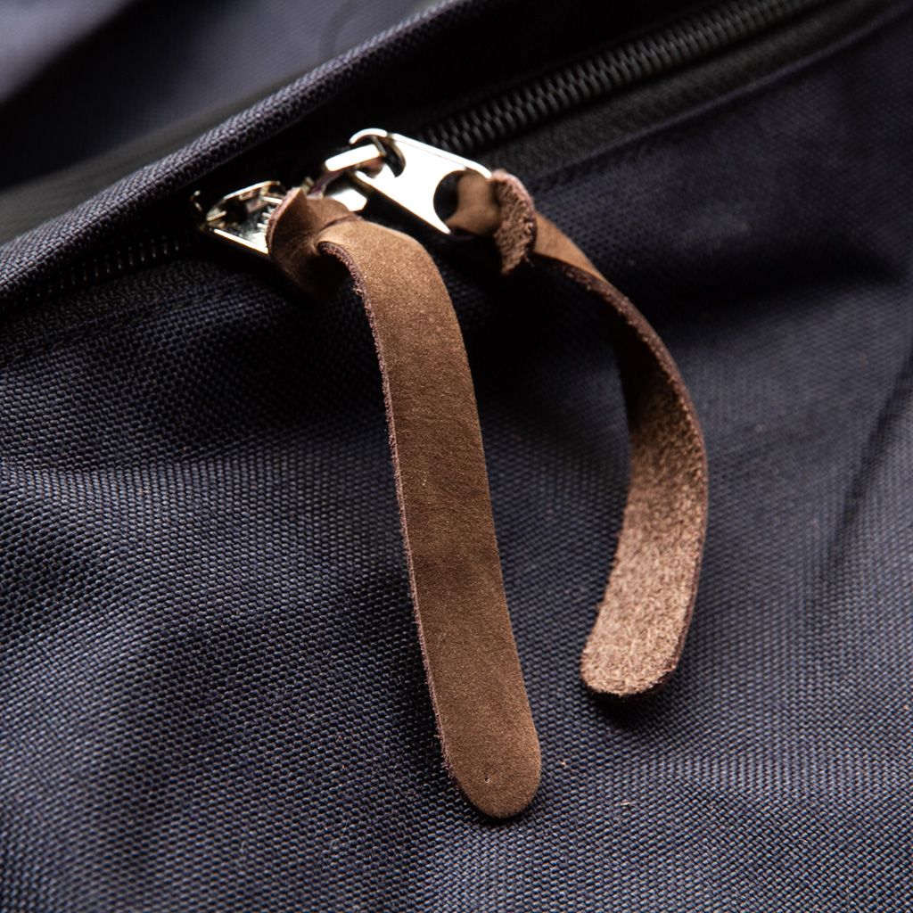 NX Garden 2pcs Genuine Leather Zipper Pulls Black Pull Strap Cord Zipper Pullers Durable Boot Jacket Bag Purse Accessories